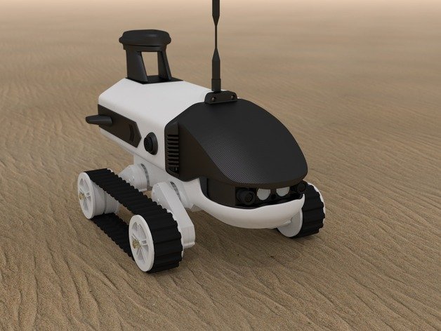 veterobot robótica veículo 3D print model - Mito3D