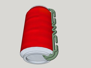molle soda Dosenhalter update 1 sport im freien clip halten kann mount 3d print model - Mito3D