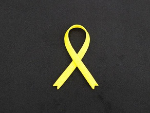yellow ribbon other memorial sewol 3d print model - Mito3D