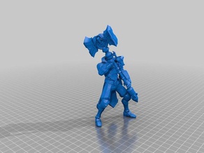 jayce brinquedos jogos liga lendas 3d print model - Mito3D