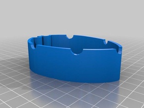 ashtray valencia cf cenicero del household football team futbol 3d print model - Mito3D