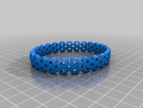 sandra baldwin 82014 les bracelets personnalisé 3d print model - Mito3D