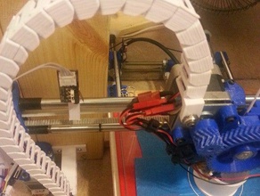 cabo cadeia reprap i3 moldura de caixa 3d a impressora partes eixo 3d print model - Mito3D