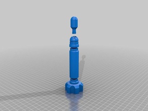 com mangueira de drenagem unclogger as ferramentas aspirador 3d print model - Mito3D