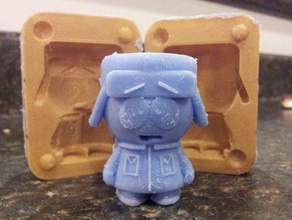mold kyle southpark people oogoo 3d print model - Mito3D