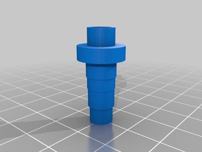 barb hose connector diy 3d print model - Mito3D