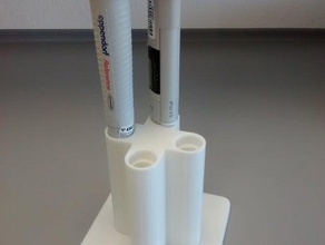 pipet standı aracı sahipleri kutuları lab laboratuvar labware 3d print model - Mito3D