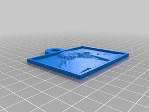 não dinheiro lithopane 2d a arte personalizado 3d print model - Mito3D