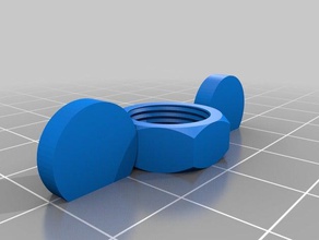1 step nut job bolt washer threaded rod factory diy customized 3d print model - Mito3D