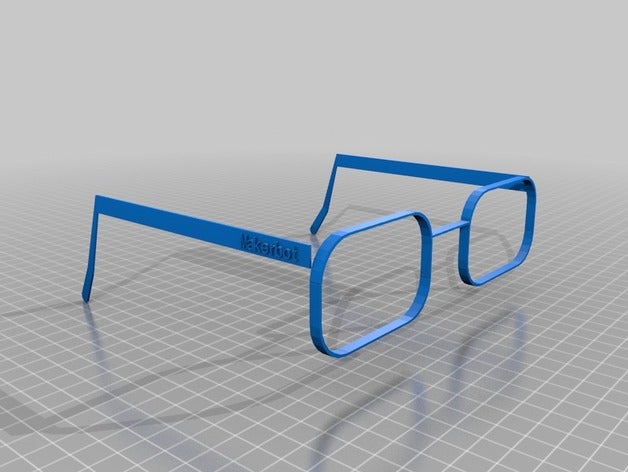 my customized glasses 3D print model - Mito3D