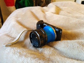 m42 lens sony nex e-mount body adaptor camera adapter photography retro 3d print model - Mito3D
