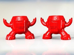 fleksbot fleks3d l'accumulation de la plaque campagne les jouets jeux robot 3d print model - Mito3D