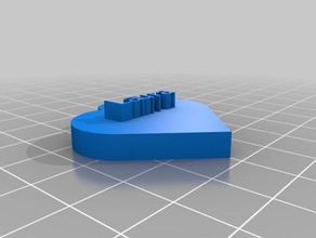 a laura arte personalizado 3d print model - Mito3D
