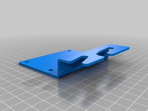 bed frame bracket replacement parts 3d print model - Mito3D