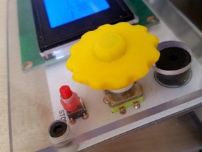 controller knobs reset button monkeyfab prime3d printer accessories reprap discount smart rotary encoder 3d print model - Mito3D