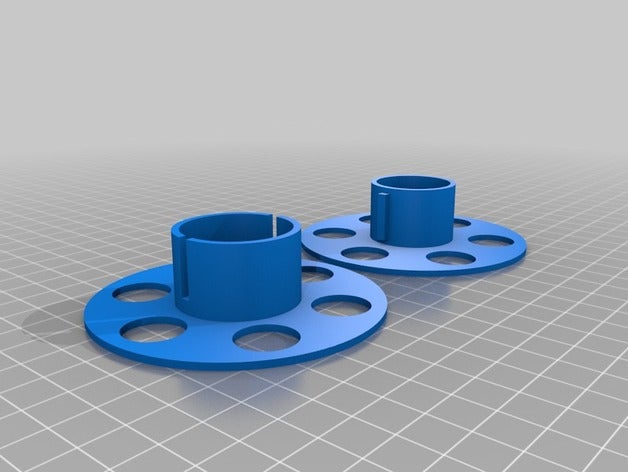 la mia su misura personalizzabili bobina di cavo organizzatore gadget 3D print model - Mito3D