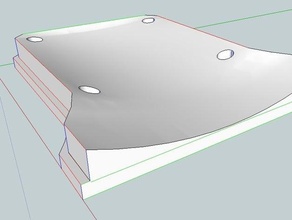 aerodinamik rampa ec fan monte edin diğer cupcake deney alanında denetleyicisi bölüm yükseltme taslak 3d print model - Mito3D