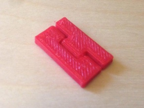 customizable hinge other customizer 3d print model - Mito3D