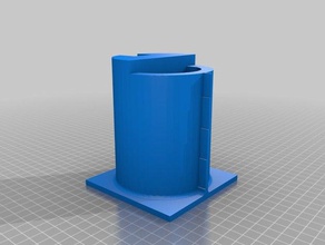 pressure sensor test chamber tools bmp085 water column 3d print model - Mito3D