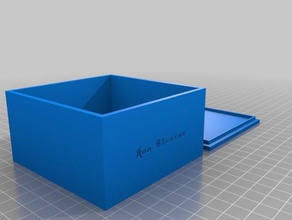 baxters doll house box containers customized 3d print model - Mito3D