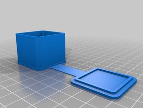 caja para tornillos los contenedores personalizado 3d print model - Mito3D