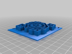 rangoli 2d art 3d print model - Mito3D