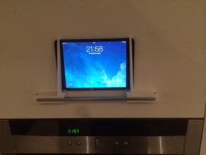 ipad mini armário de montagem a cozinha jantar apple geladeira 3d print model - Mito3D
