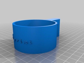 tasse kiprint animais de estimação personalizado 3d print model - Mito3D
