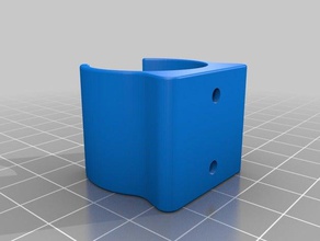 flashlight usefull clamp mounting holes 3d printer parts 3d print model - Mito3D