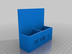 remote-caddy Container angepasst 3d print model - Mito3D