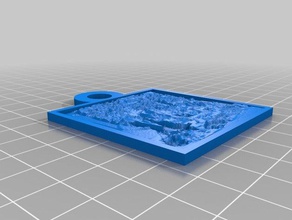 chris pequeno clc lithophane 2d a arte personalizado 3d print model - Mito3D