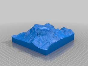 zugspitze germany other 3d print model - Mito3D