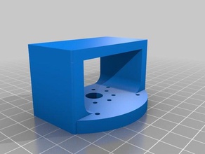 dynamixel-Halterung mx-64 in der Robotik darwin-op Roboter-Teile 3d print model - Mito3D