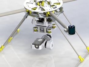 turnigy hal fırçasız gimbal rc araç gerçek dört quadcopter rchobbysuk tbs 3d print model - Mito3D