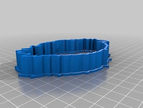 abby kurabiye kalıbı mutfak yemek çizgi film susam Sokağı 3d print model - Mito3D