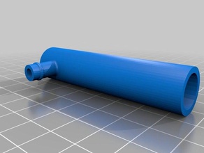soğuk hilsch vorteks tüp silahı mühendislik dondurucu silah ranque-hilsch etkisi 3d print model - Mito3D
