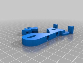 autoleveling mount servo geeetech j-head 3d printer parts gregs wade extruder 3d print model - Mito3D