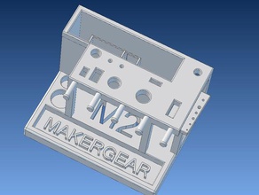 makergear m2 araç tutucu stand 3d yazıcı aksesuarlar Organizatör 3d print model - Mito3D