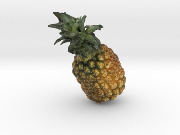 pineapple food drink 3dmodel 3dprintable 3dprinting amazingdesign ananas baixar color downloadable fruit fullcolorplastic hamta indir obj pia ply png pobierz real scarica stl telecharger textured vrml wrl 3D print model - Mito3D