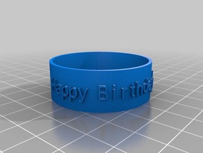 jonathan bracelet art customized 3d print model - Mito3D