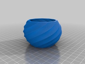 vase1 Dekor angepasst 3d print model - Mito3D