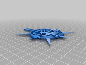 arbre de vie pendentif bijoux raven cigogne 3d print model - Mito3D