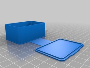 kundenspezifische Mikro-sd-Karte-adapter-box Container 3d print model - Mito3D
