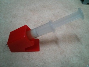 no-clean paste flux syringe holder electronics 3d print model - Mito3D