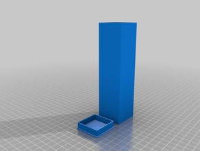 shut box containers customized 3d print model - Mito3D