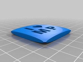 el amor de medialab prado 3d la impresión pruebas medialab-prado ornamento tinkercad pequeño 3d print model - Mito3D