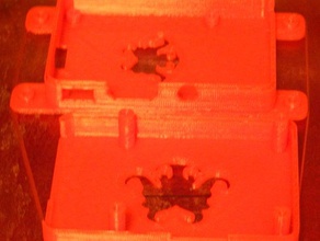 derivitive richraps raspi, la progettazione del modello con lo stesso octoprint mm2 staffa per il mio b+ caso 3d stampante accessori mendelmax2 3d print model - Mito3D