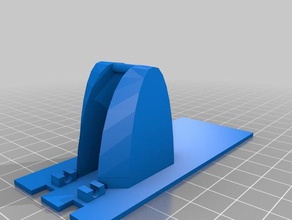 mini catapult interactive art desk toy mechanical office warfare rubber band 3d print model - Mito3D