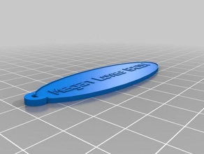 meganloves bacon chaveiros personalizado 3d print model - Mito3D