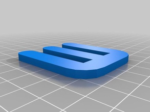 3m3 other coin logo 3d print model - Mito3D